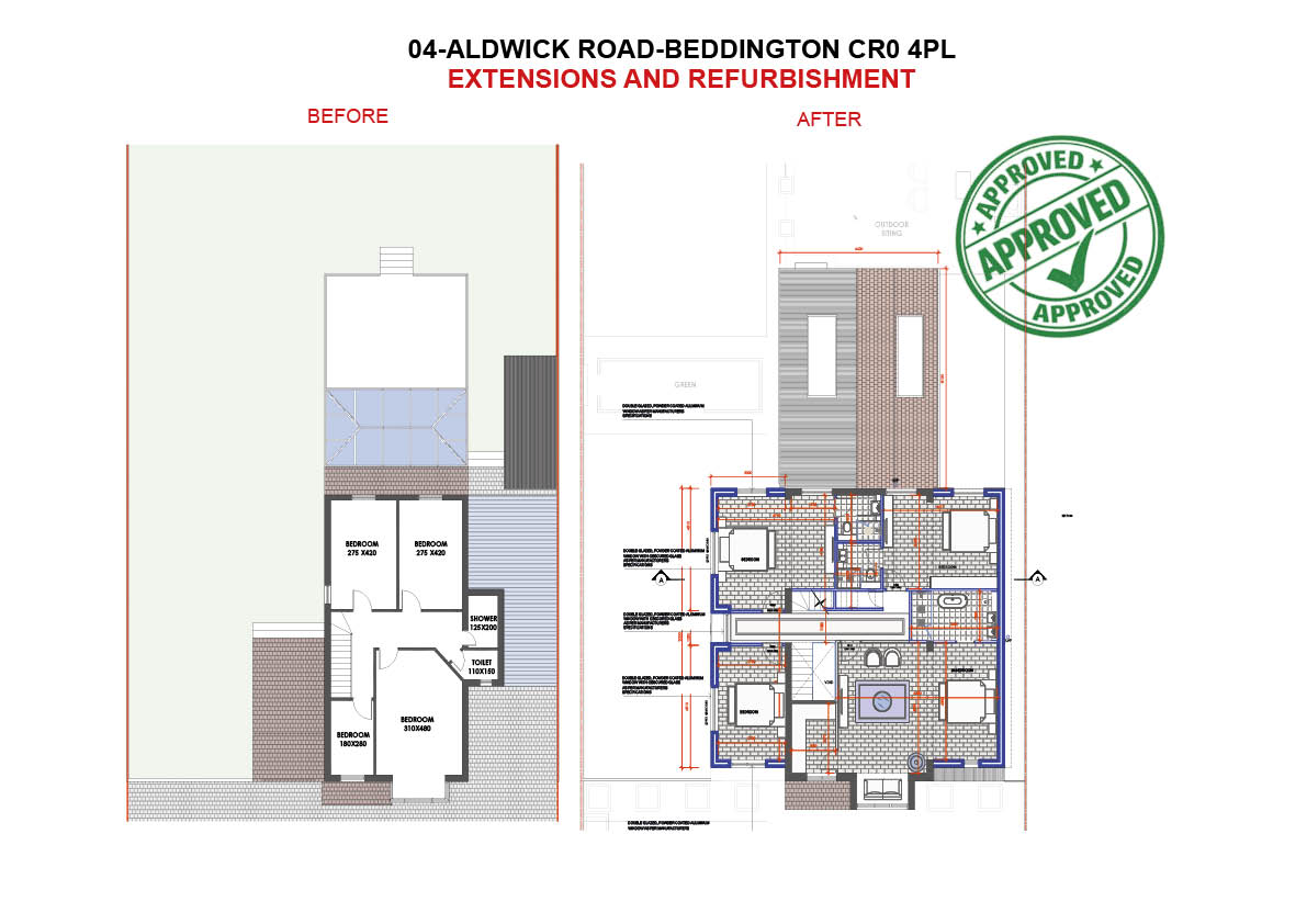 04 Aldwick Road, Beddington – before and after