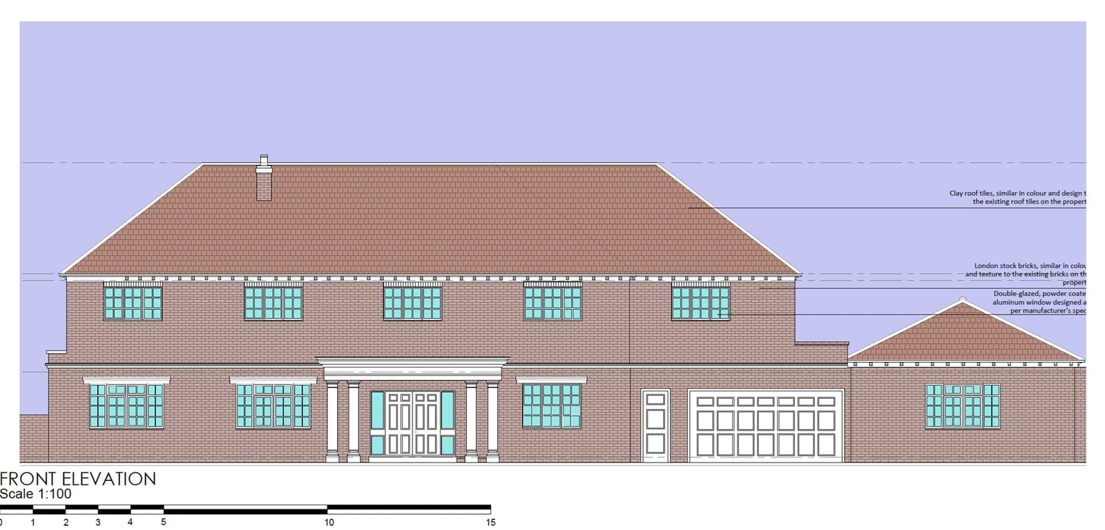 20 Nelmes Road, Hornchurch &ndash; Proposed Front Elevation