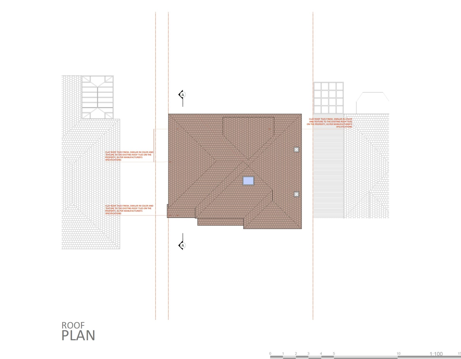 22 Sandhills, Wallington &ndash; Roof Plan