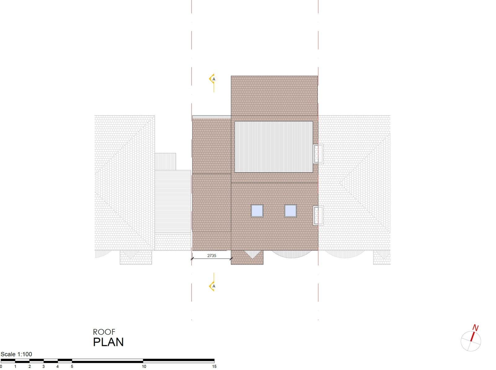27 Maryland Road, Croydon &ndash; Roof Plan