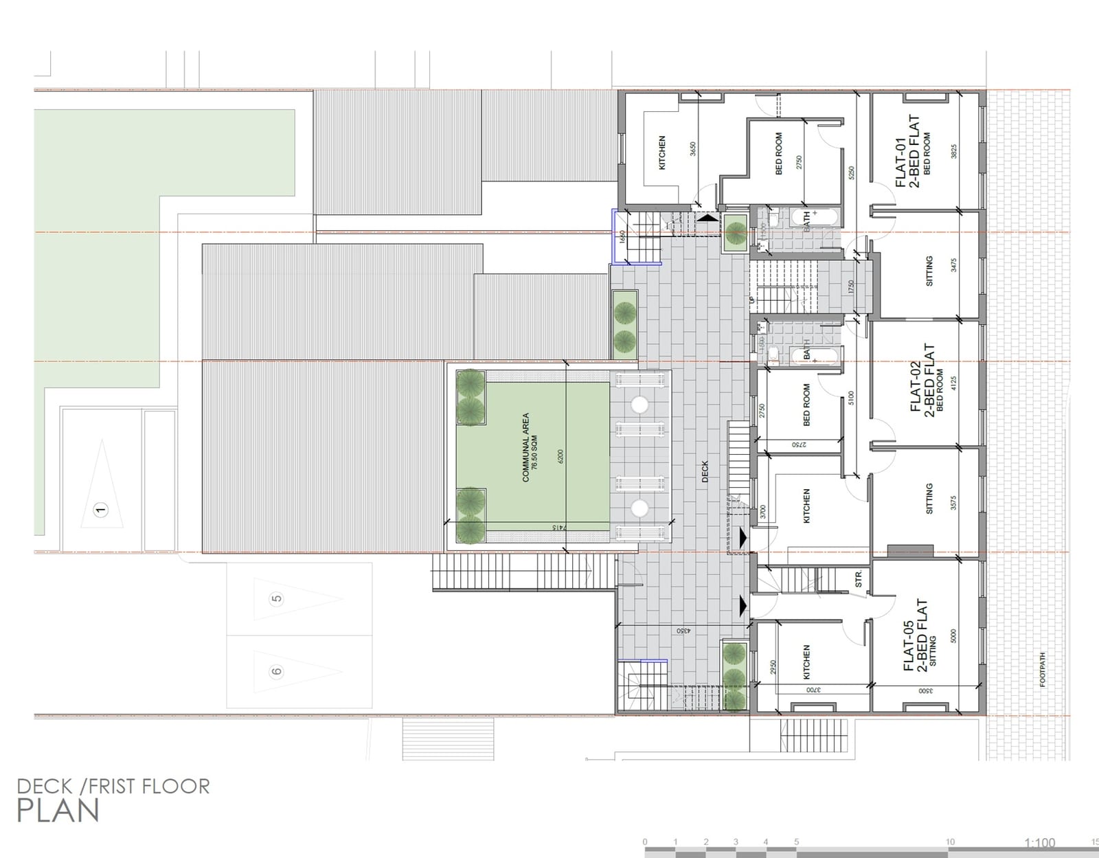 Clayhall Avenue &ndash; Deck Floor plan