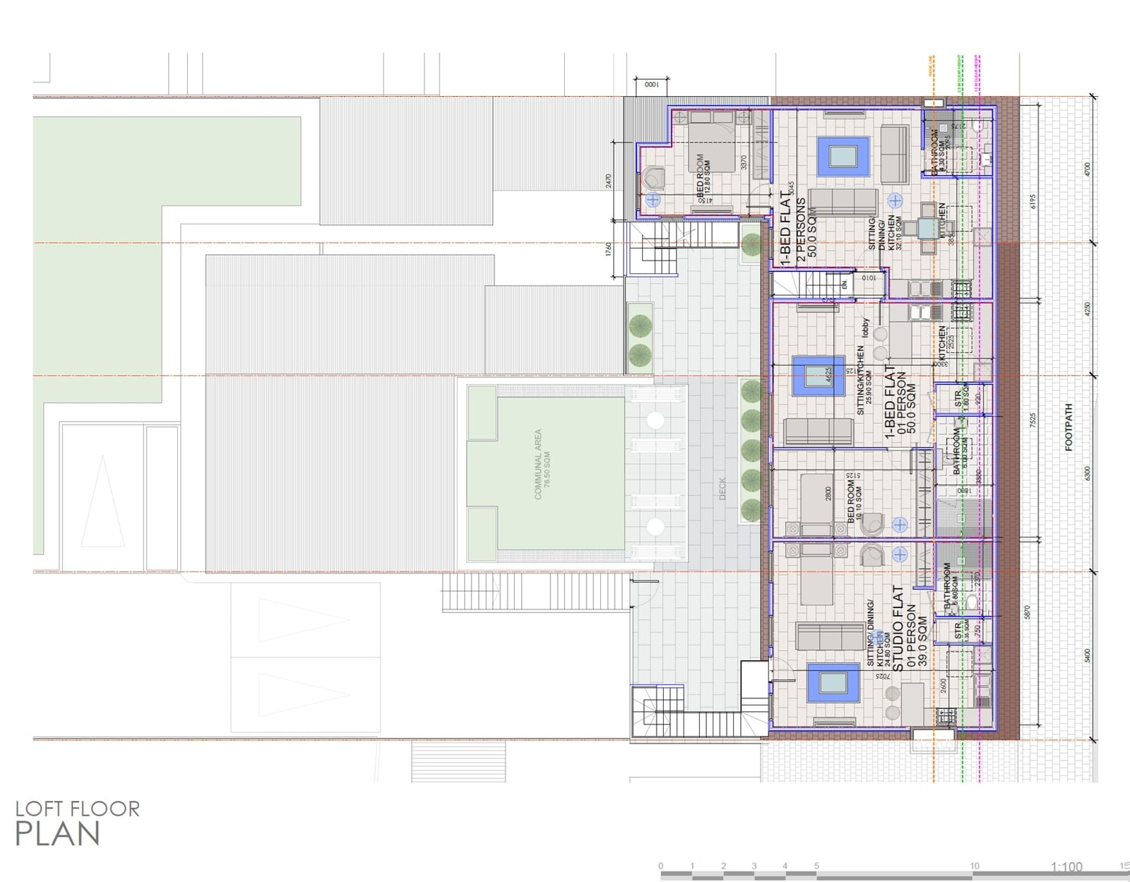 Clayhall Avenue &ndash; Loft Floor Plan