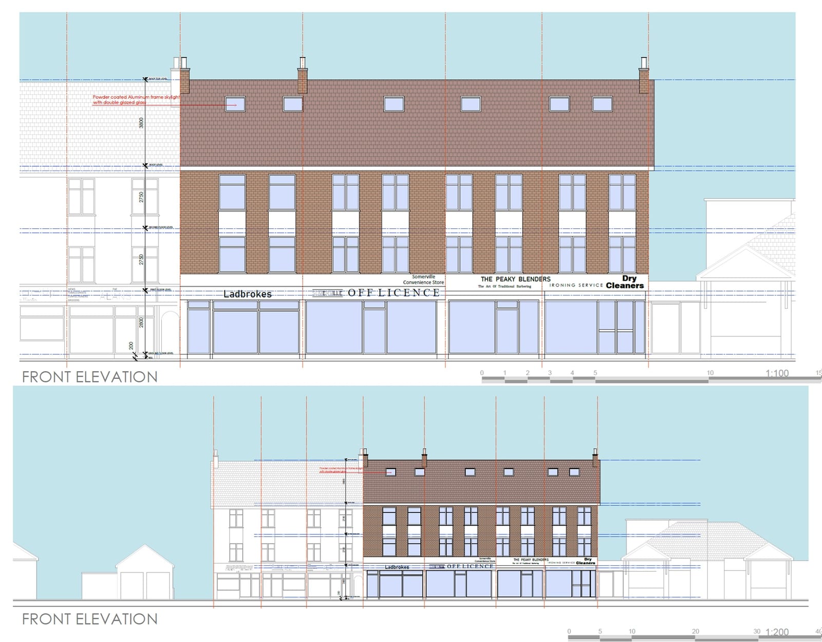 Clayhall Avenue &ndash; Front Elevation