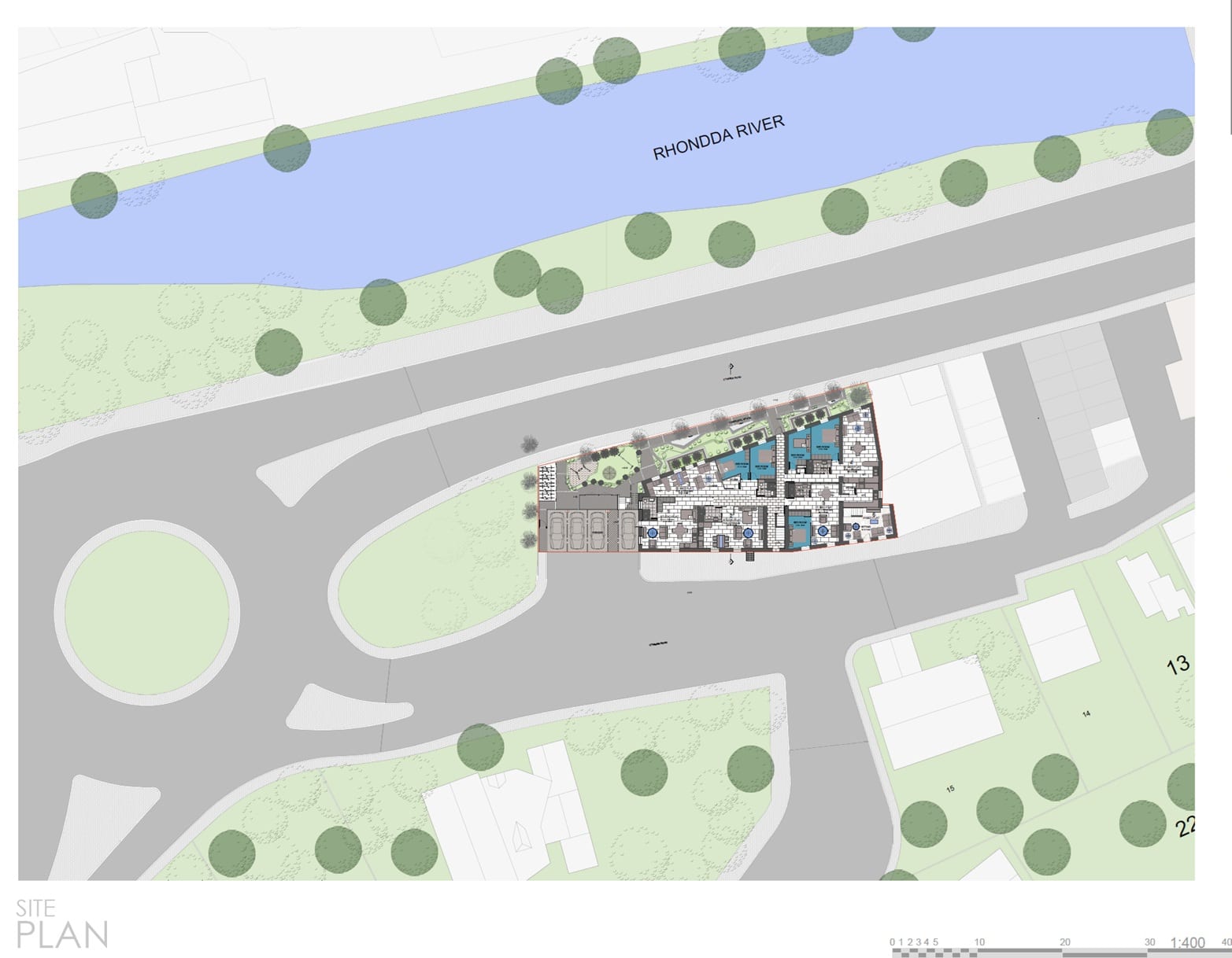 Porth, Wales &ndash; Site Plan