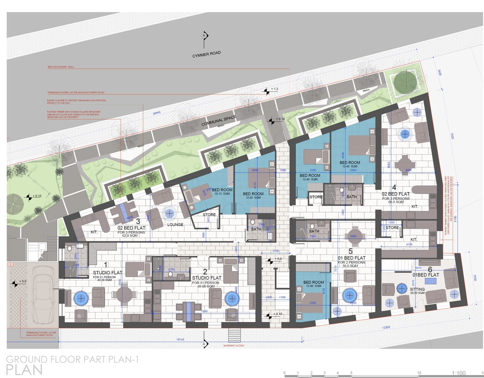 Porth, Wales &ndash; Ground Floor Plan